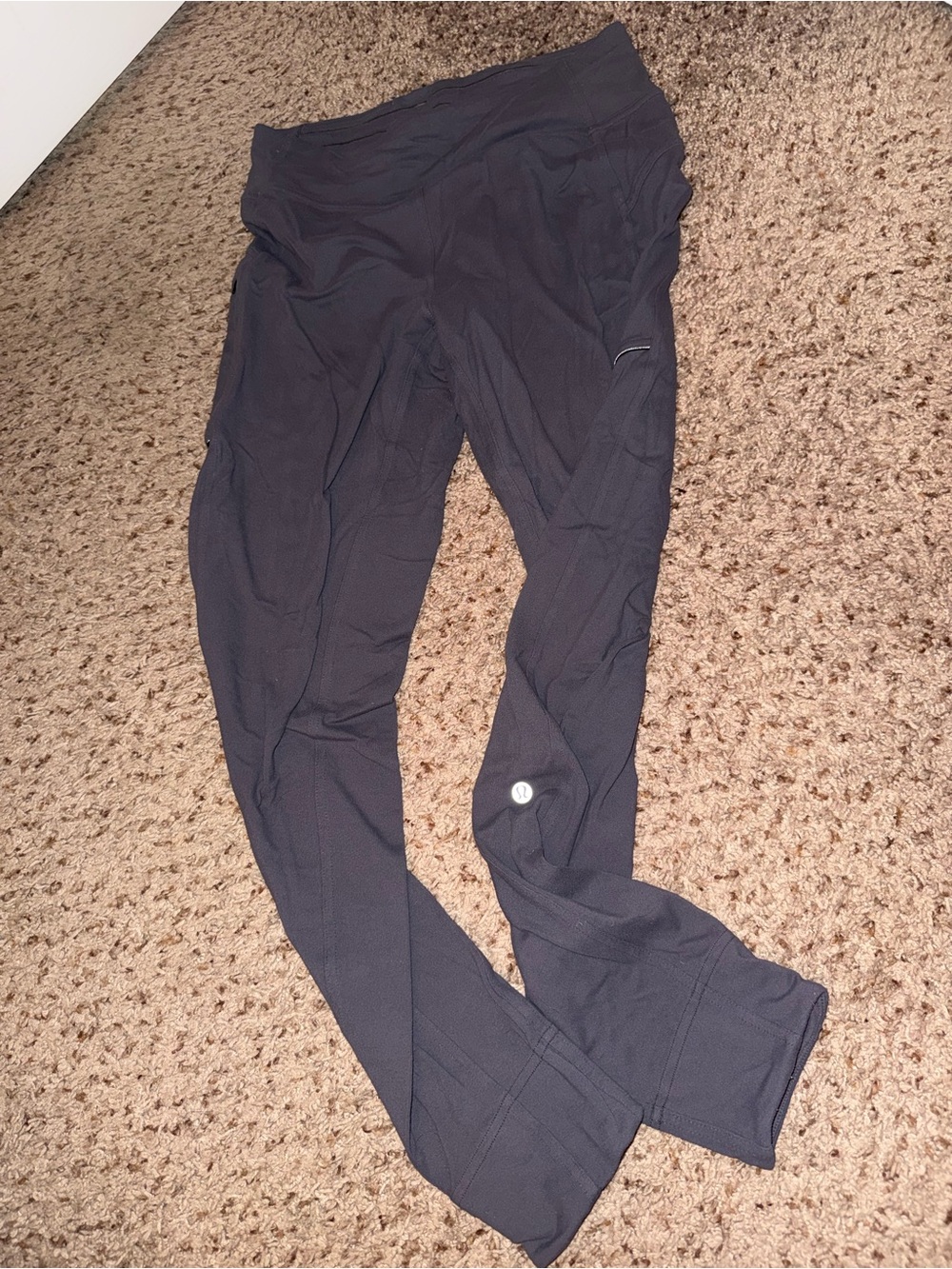 lululemon athletica Black Track Pants / Joggers